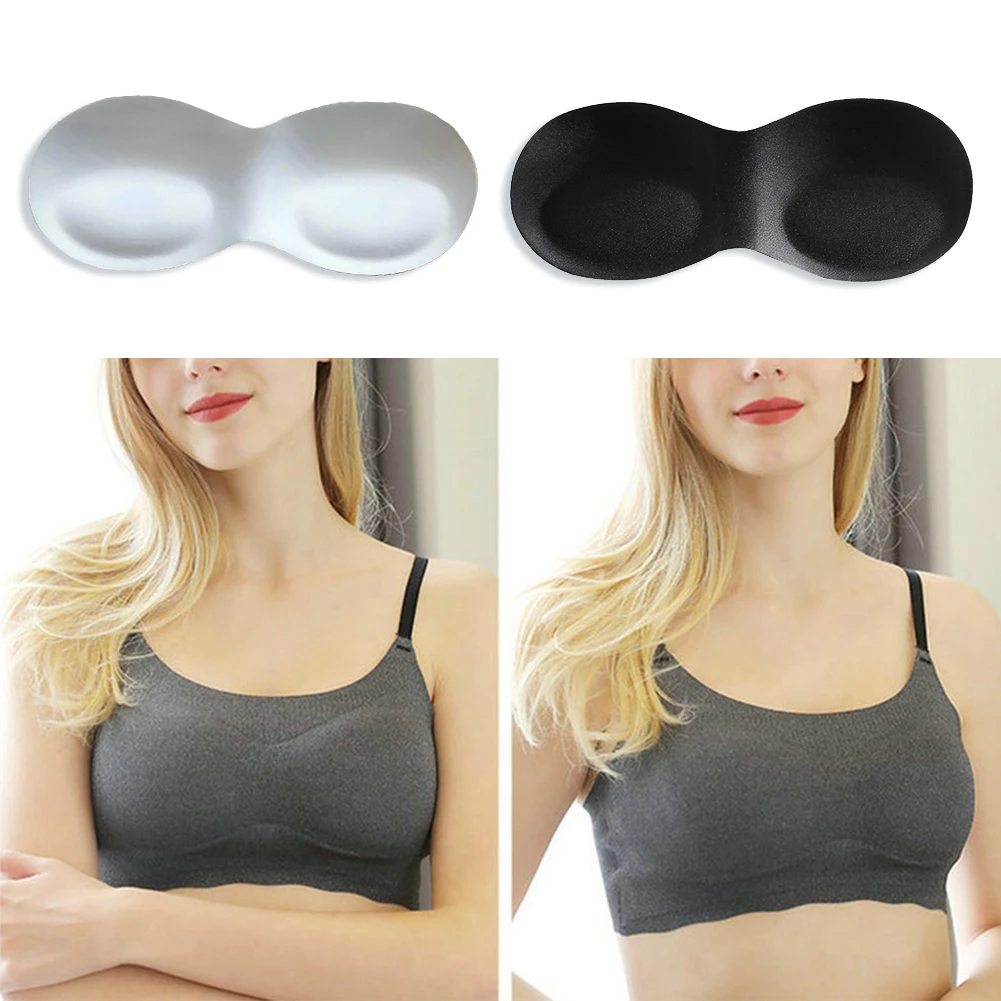

Chest Padded Inserts Chest Invisible Pad Bikini Padded Insert Breast Bra Enhancer Bra Sponge Padded Swimsuit Pad