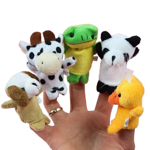 10 шт./лот детские плюшевые игрушки счастливая семья Веселые Мультяшные животные