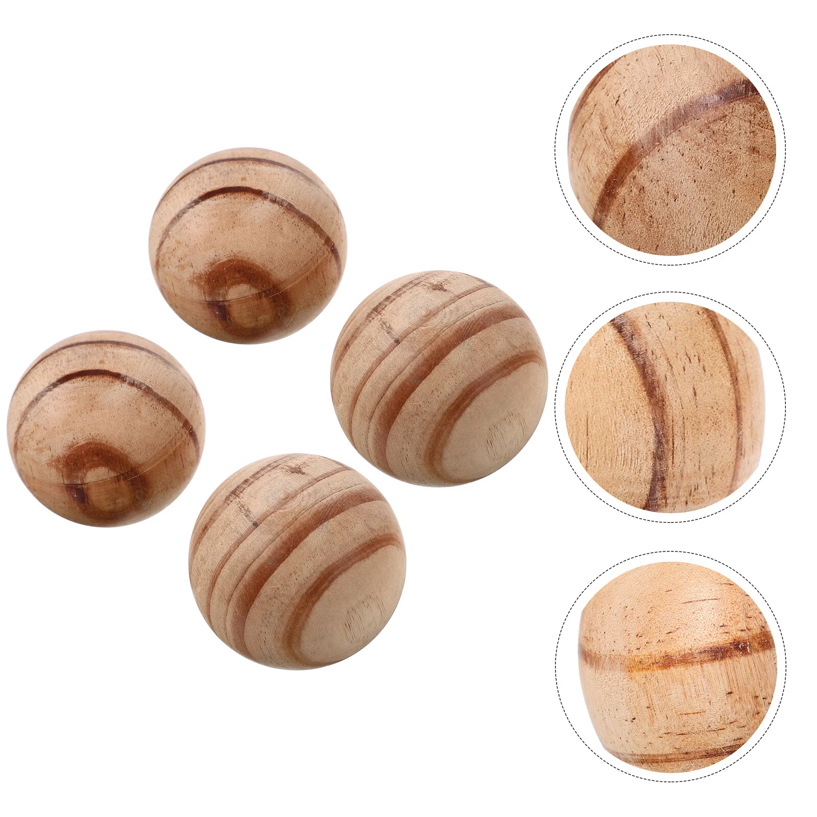 

Game Supplies Sports Bocce Balls Wood Toys Outdoor Rolling Garden Kit Kindergarten Portable