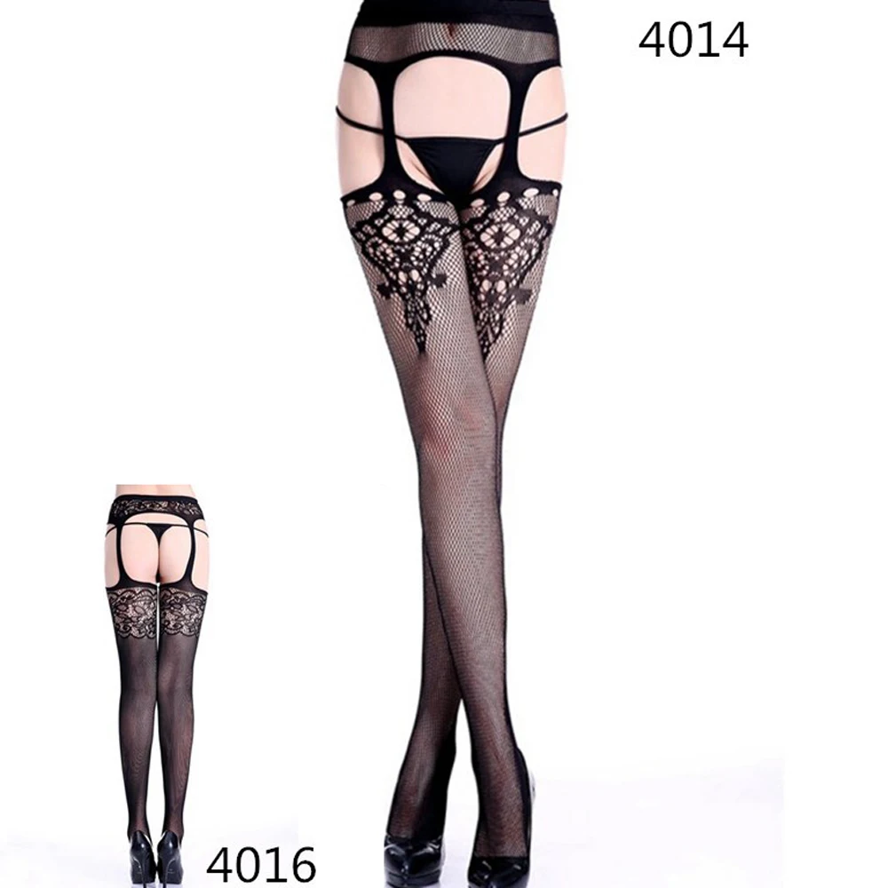 

Summer Lady Fashion Sexy Women Stylist Girl Lace Top Tights Stay Up Thigh High Stockings Nightclubs Pantyhose Elastic Pantynose