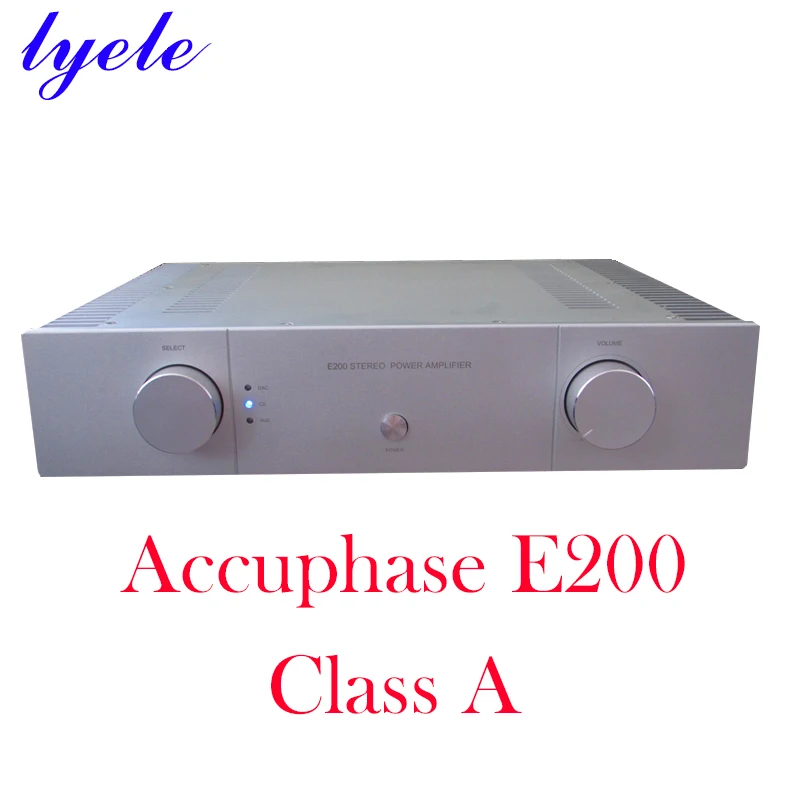 

Lyele Audio Accuphase E550 Amplifier 130W*2 Class A HIFI Sound Amplifier SanKen 2SA1216 2SC2922 High End Audio Amp Field Tube
