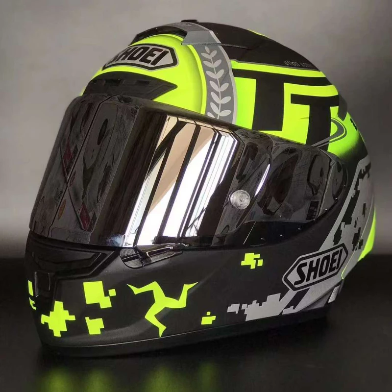 

X14 X-Fourteen X-Spirit 3 The Isle of Man TT Races Full Face Helmet Street Racing Motorcycle Helmet Casco De Motocicleta
