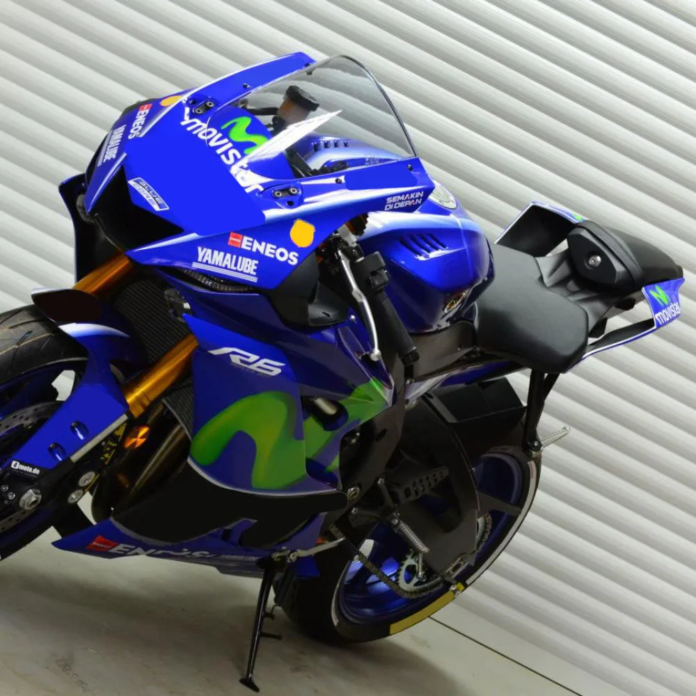 Комплект обтекателей для мотоцикла подходит Yzf R6 2017 2018 2019 2020 2021 2022 2023 кузов из