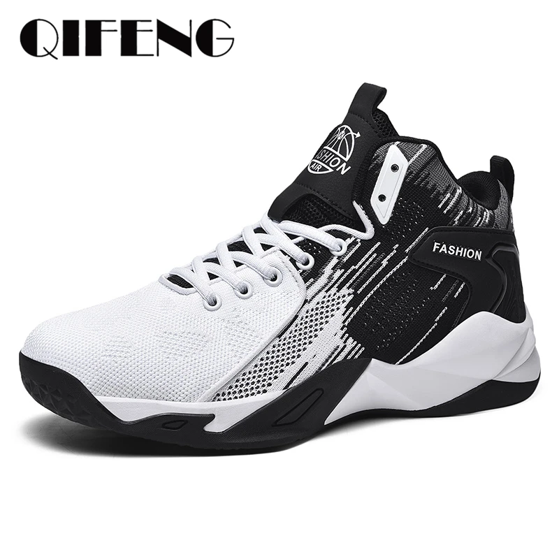 

Кроссовки мужские сетчатые с высоким берцем, Спортивная повседневная модная дышащая обувь, сетчатые ботильоны с подсветкой, зимние женские