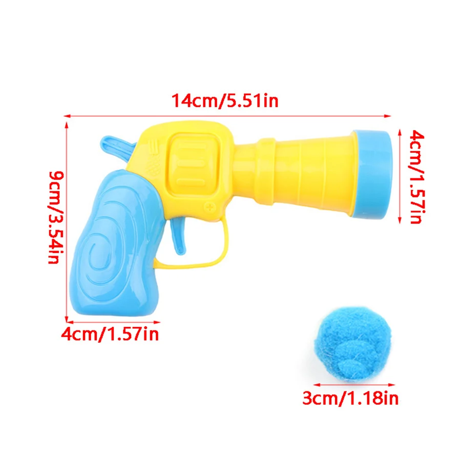 1 шт. плюшевый шарик пистолет для стрельбы игрушка кошки забавный успокаивающий