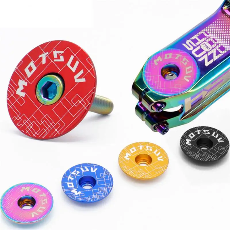 

Практичная Крышка для гарнитуры горного велосипеда из алюминиевого сплава, водонепроницаемая фотовспышка передней вилки, верхние части велосипеда