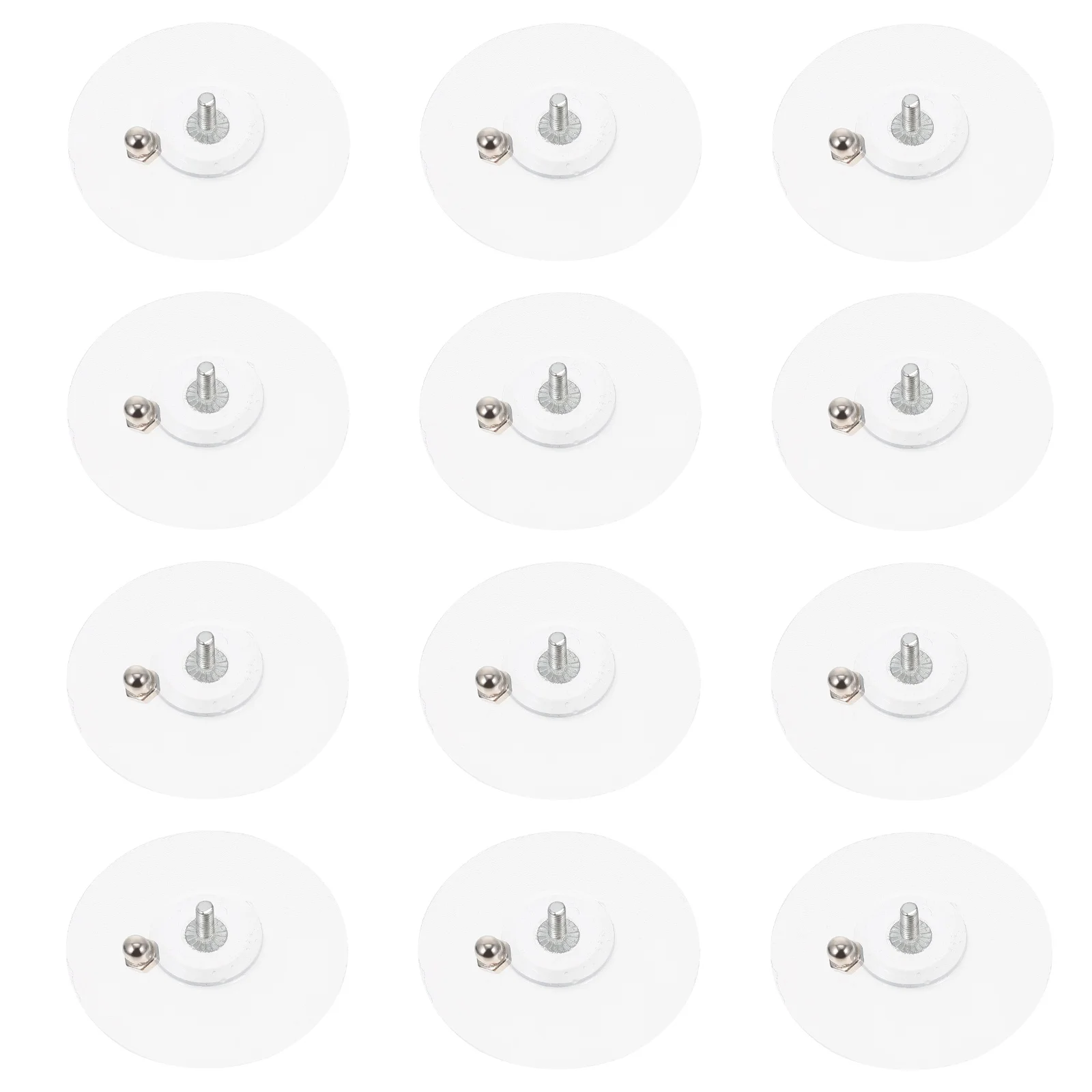 12 шт. самоклеящиеся крючки для ногтей наклейки настенные вешалки без сверления