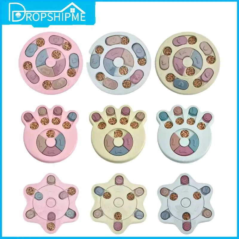 

Дропшиппинг игрушки-головоломки для собак щенков лечение интерактивные медленное питание IQ диспенсер еды интеллектуальные игры Обучение ...