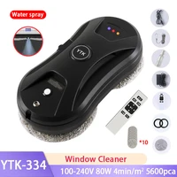 Automatic Window Cleaning Robot With Remote Control Water Spray Glass Smart Window Cleaner Window Mirror Tile Cleaning Tool