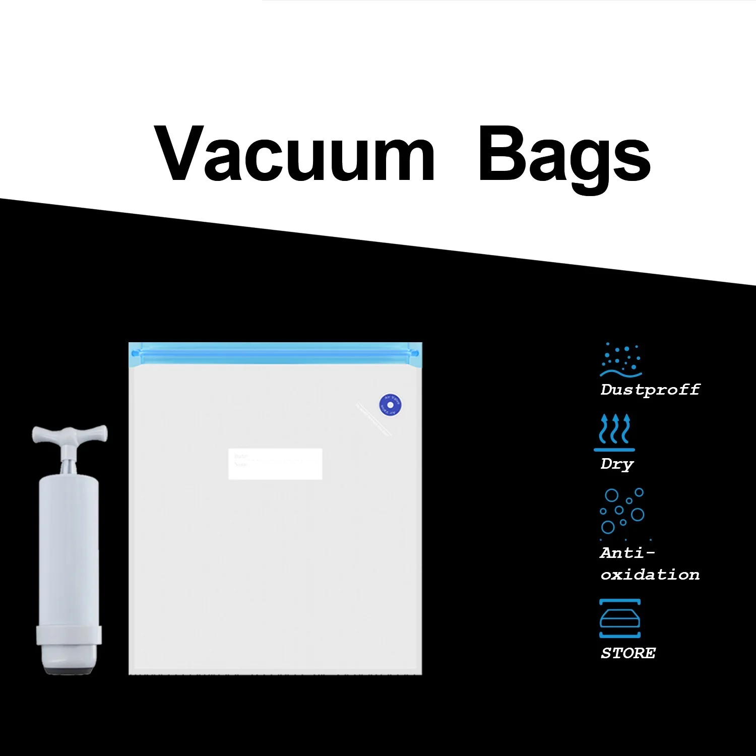 

Вакуумные мешки для сушки наполнителя (5 /10 /20/30 шт. в упаковке), влагостойкие, для домашнего хранения, сохранение влажности