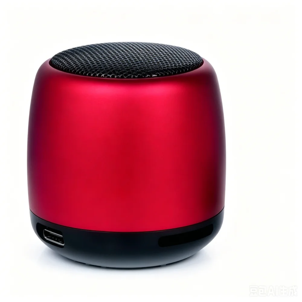 Фото Металлическая мини-колонка Bluetooth с объемным стереозвуком, портативная USB-колонка, многофункциональный портативный дизайн, беспроводная колонка для домашнего аудио №1