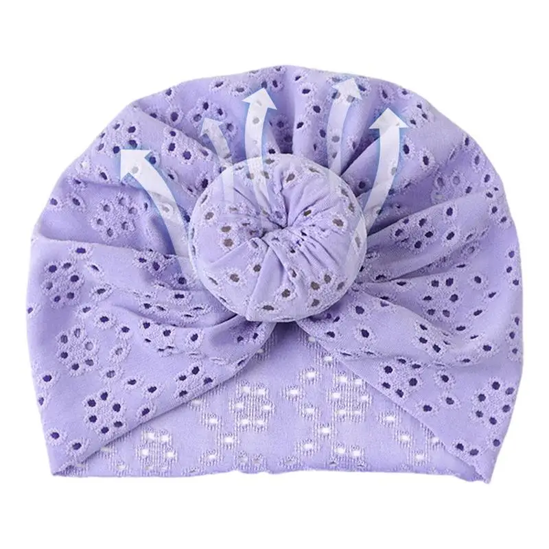 

Baby Turban Cute Baby Hijab With Jacquard Processing Newborn Hats Girls Accessories Infant Bonnet Kids Cap Summer Accessories