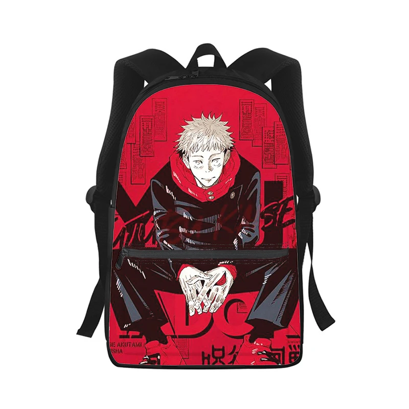 Jujutsu Kaisen ANIME Men Women Backpack 3D Print Fashion Student School Bag Laptop Backpack Kids Travel Shoulder Bag