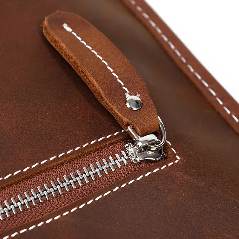 Genuine Leather Men Briefcase Bag Vintage Men Handbag Office Bags For Men Folder For Documents 2022 Shoulder Bag Briefcas Bag