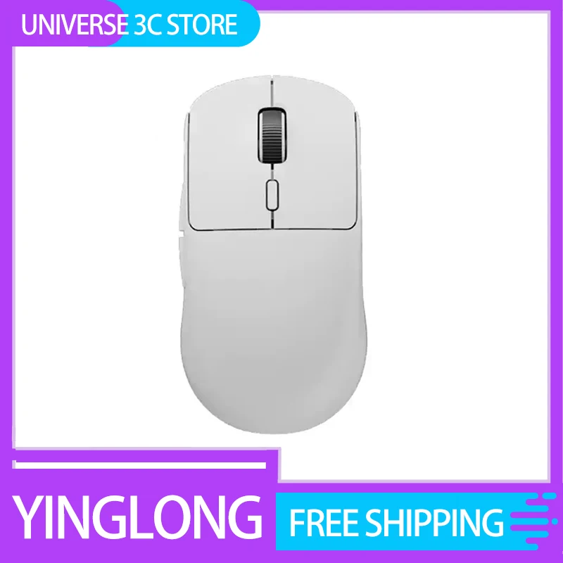 Игровая мышь Skn Yinglong Ultra-Link трехрежимная Paw3950 8k скорость опрокидывания для