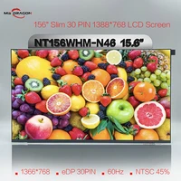15 6laptop lcd screen for nt156whm n46 nt156whm n46 led scree laptop matrix 30pin hd 1366768 15 6inch notebook lcd replacement