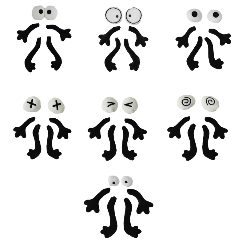 

1set Eyeball/Limbs Shape Patches DIY Hairpin Creative Accessories Clothing Bags Hair Barrettes Keychain Decoration