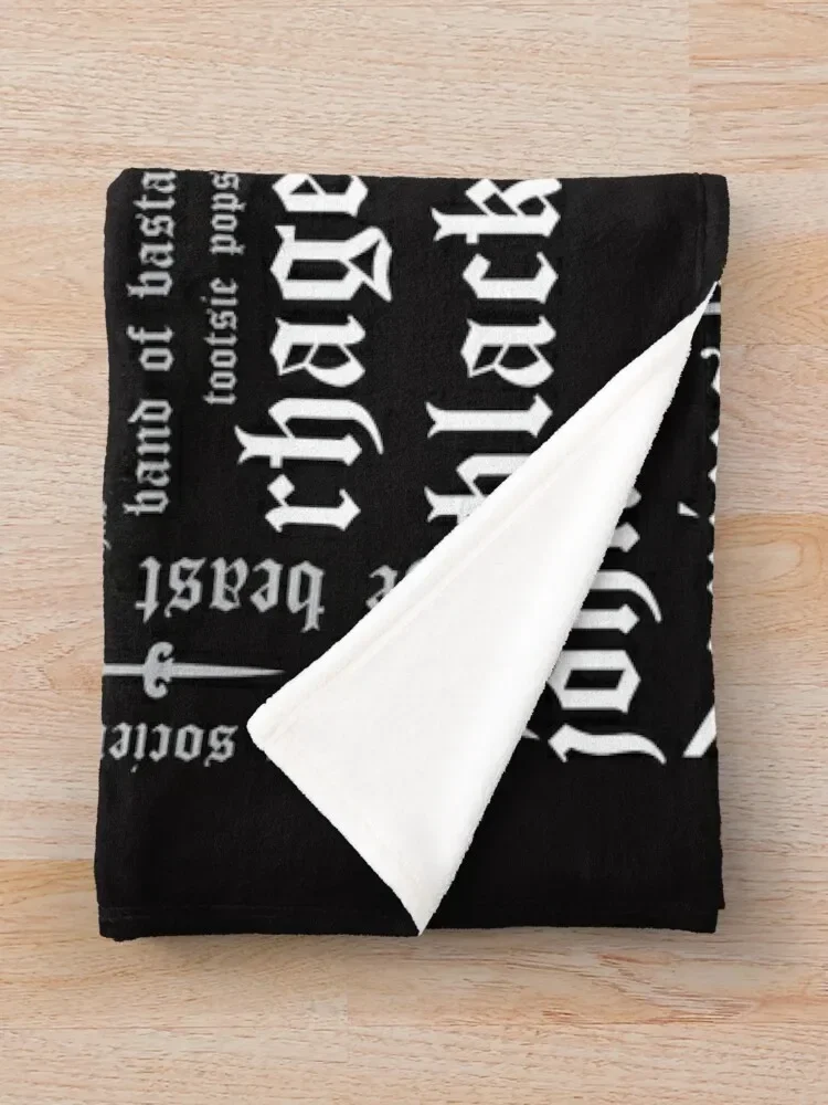 BDB Слово облако ландшафт-обновленный плед одеяло Flannels для младенцев одеяла