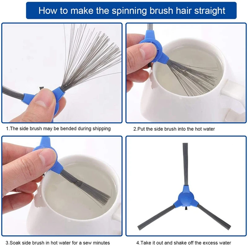 Сменные детали: роликовая щетка боковая фильтры НЕРА Для Proscenic 850T аксессуары для