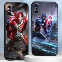 marvel comics phone case for xiaomi poco x3 pro m3 pro nfc f3 gt 11 lite luxury ultra protective silicone cover soft tpu