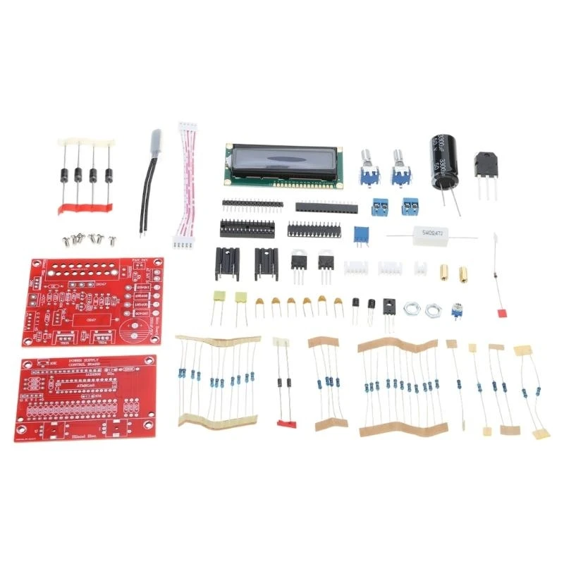 

Регулируемый источник питания постоянного тока с ЖК-дисплеем, 0-28 в, 0,01-2 А