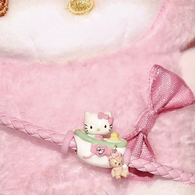 

Kawaii Sanrio Anime Hello Kitty Copper Scattered Beads Cute Cartoon Bathtub Lovely Manual DIY Dripping Adhesive Beads for Girls