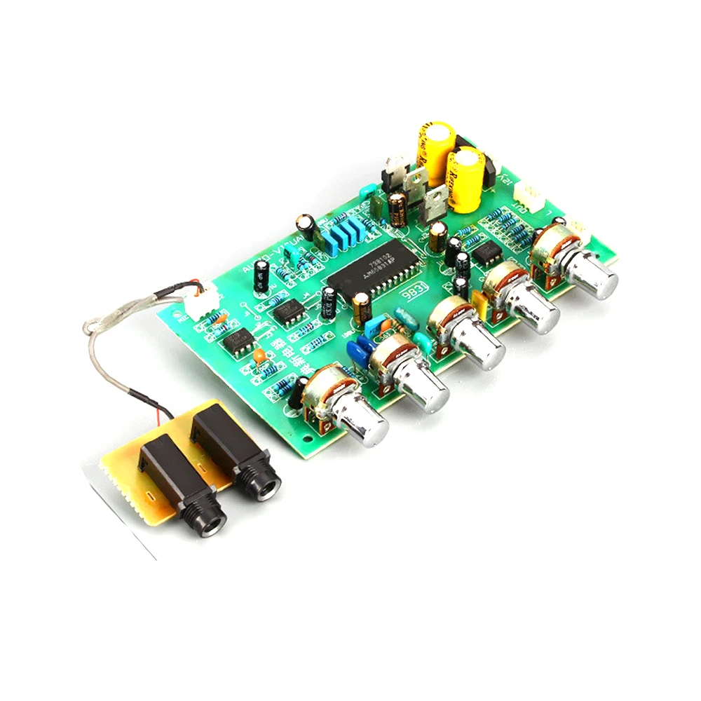 

Dual AC12-15V M65831 Chip OK Reverberation Amplifier Preamp Sounding Board