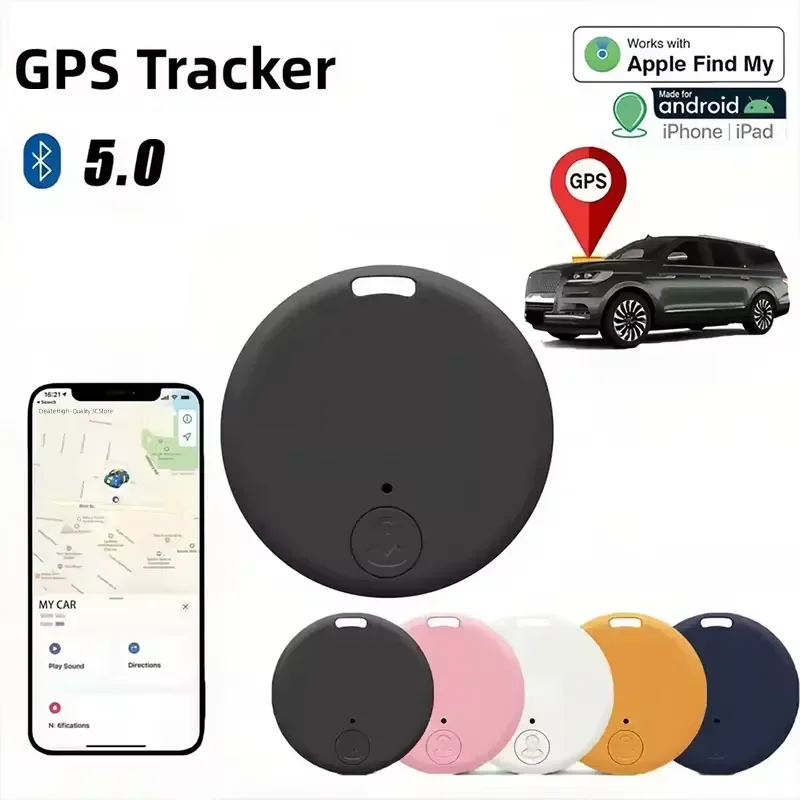 Фото Мини GPS трекер Bluetooth 5,0 домашних животных пожилых детей кошелек отслеживание умный искатель локатор автомобильный локатор для IOS Android новый №5