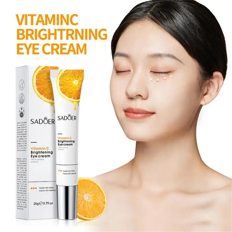 

Aloe Pomegranate Vitamin C Eye Cream 20g Hydrating Moisturizing Eye Serum Anti-aging Improve Fade Wrinkles Mild Care Product