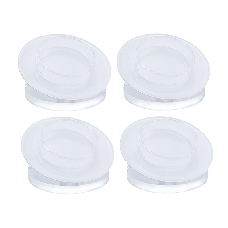 

4Pcs Acrylic Handwear/Watch Display Frame Transparent&White Bracelet Display Rack Suitable For Home Storage/Store Display