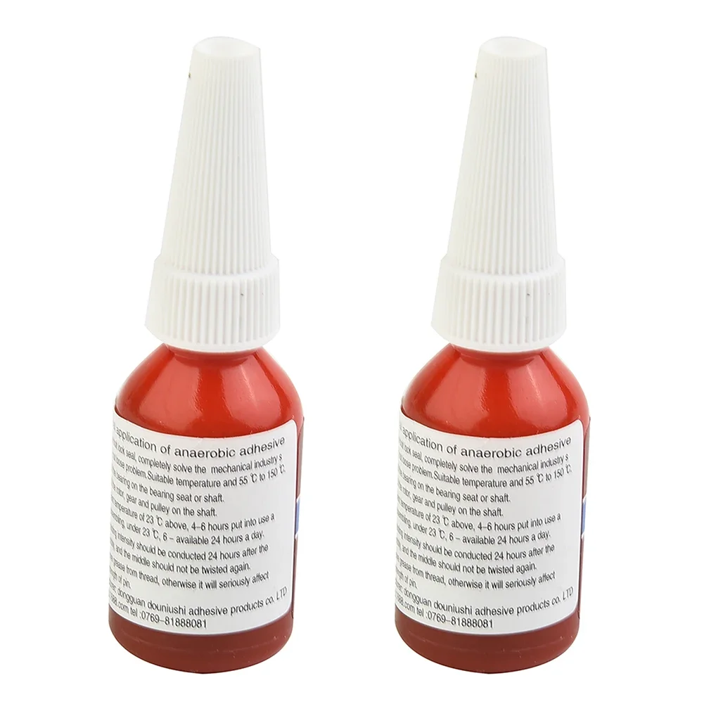 2 Упаковки Синий Фиксатор Резьбы Среднего Разряда Металлическая Пленка Съемный