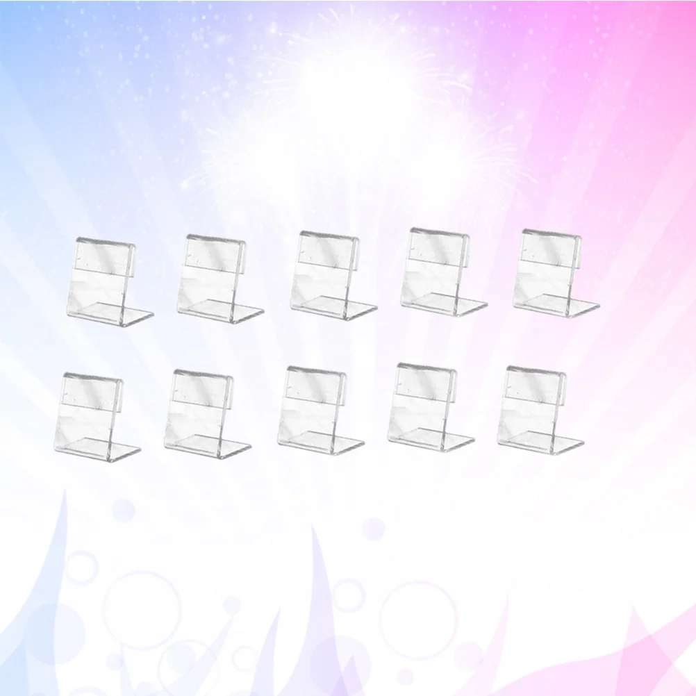 

Holder Display Stand Sign Clip Acrylic Stands Paper Photol Name Table Mini Numbermemo Home Organizer Desk Clampsshape Decor