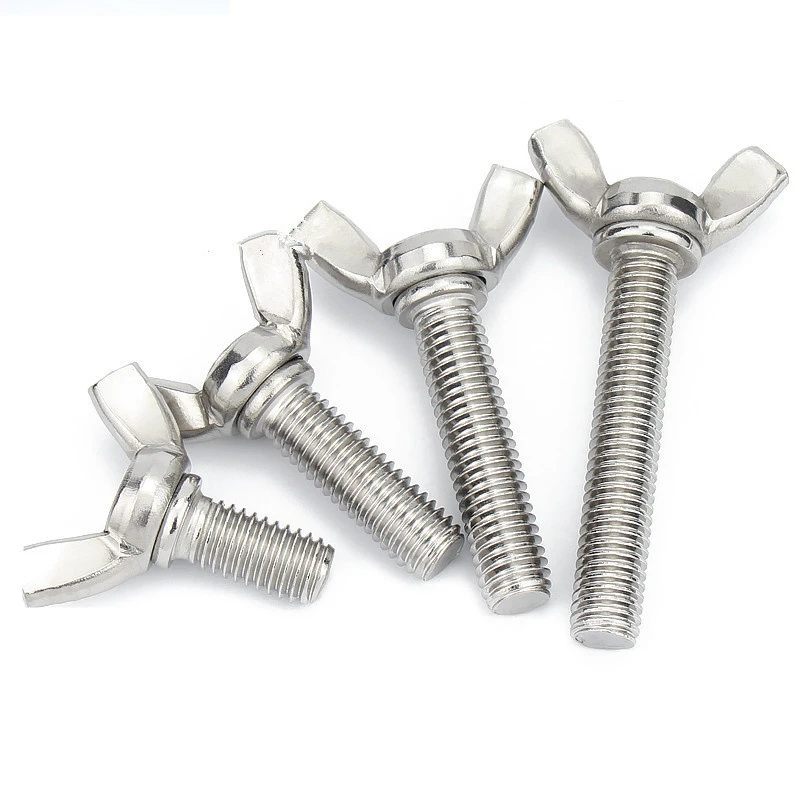 304 нержавеющая сталь M3 M4 M5 M6 M8 M10 болт с фиксированным крылом Пальчиковый