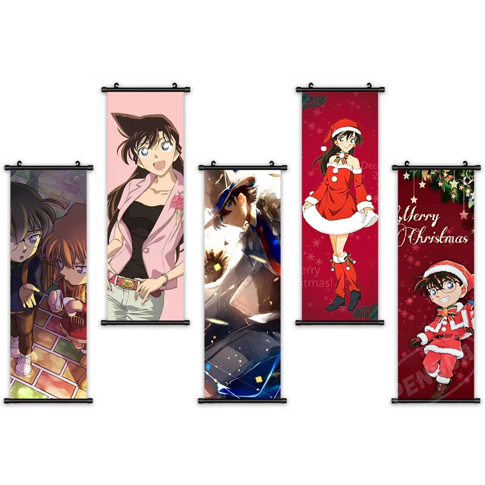 Рисунок на холсте из аниме настенное искусство детектива Конана картина Рейчел