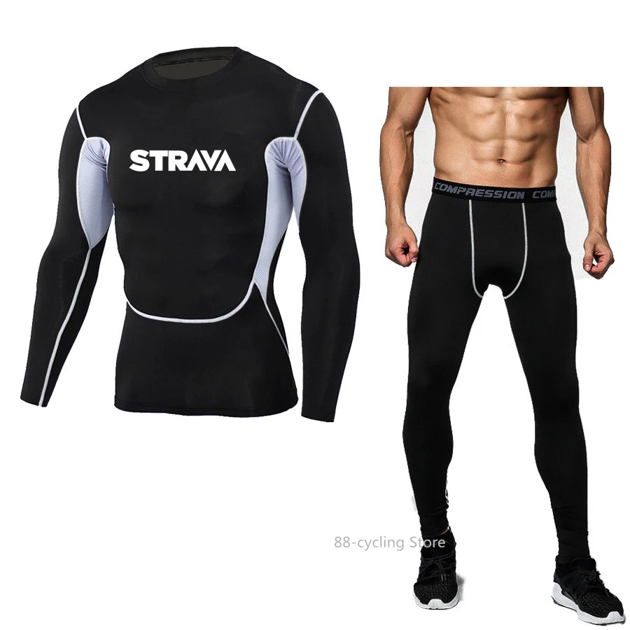

Strava велосипедная одежда для горного велосипеда, мужской облегающий Быстросохнущий костюм для езды на горном велосипеде, велосипедная Джер...