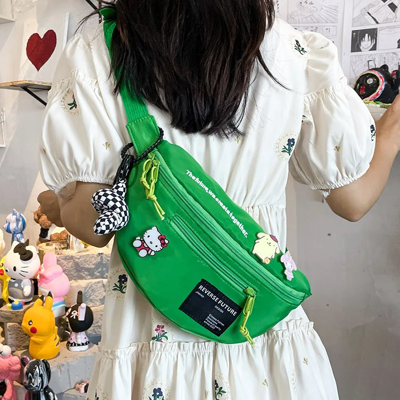 

Повседневная нагрудная сумка женская нагрудная сумка нейлоновая сумка для отдыха через плечо нагрудная сумка