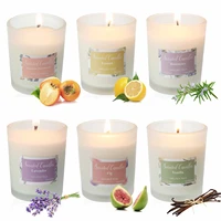 6 pcs ladies scented candle gift set natural coconut wax 4 4 oz aromatherapy stress relief candle gift for wedding birthday