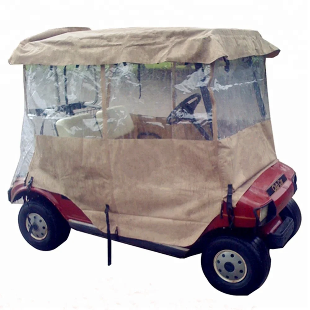Drivable Waterproof Quick Fit Buggy Golf Club Cart Enclosure