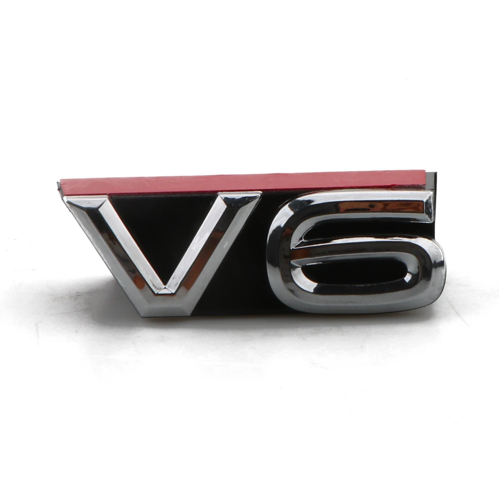 Автомобильные товары эмблема V6 наклейка на гриль для TERAMONT PHIDEON ARTEON MAGOTAN PASSAT TOUAREG
