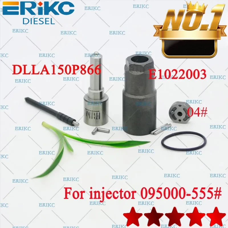 095000 -5550 Ремкомплекты дизельных форсунок включают DLLA150P866 04 # Клапанная пластина Denso