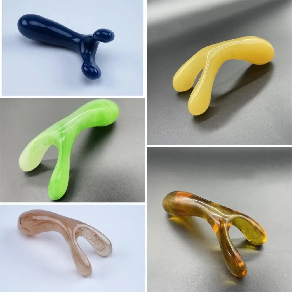 Инструмент для подтяжки носа полимерный Массажер акупунктура Y-образный скребок