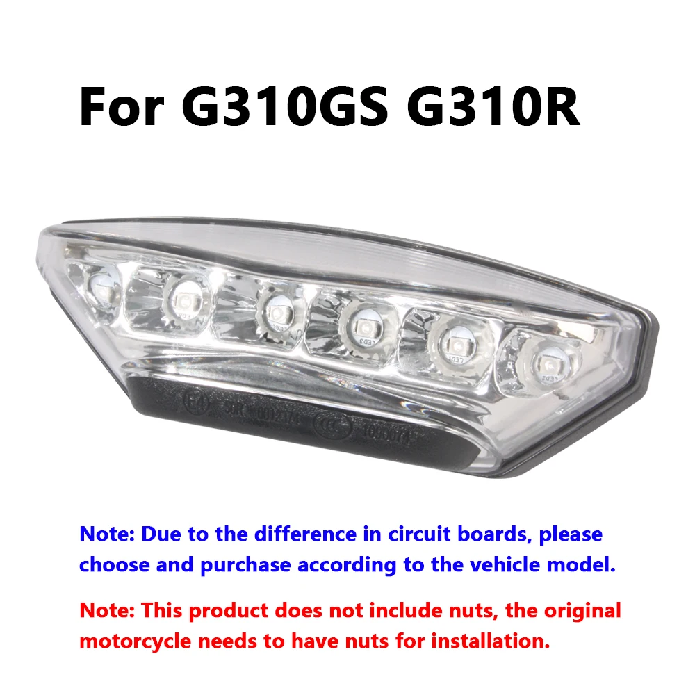 

Задний фонарь для мотоцикла, светодиодный интегрированный стоп-сигнал, индикатор для BMW G310GS G310R S1000XR R nine T, аксессуары для задних фонарей