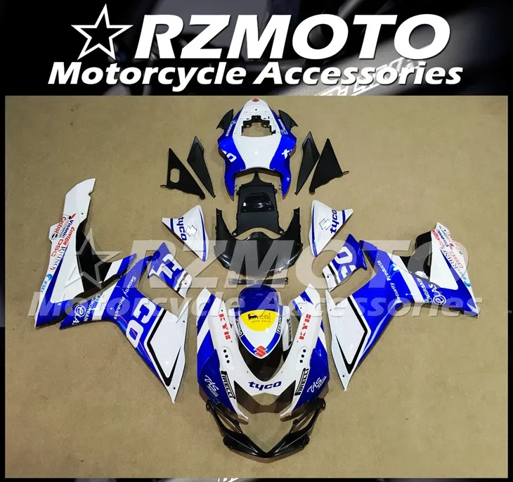 

Новый комплект обтекателей для мотоцикла ABS для Suzuki GSXR 600 750 L1 2011 2012 2013 2014 2015 2016 11 12 13 14 15 16 17 18 19 Синий Tyco