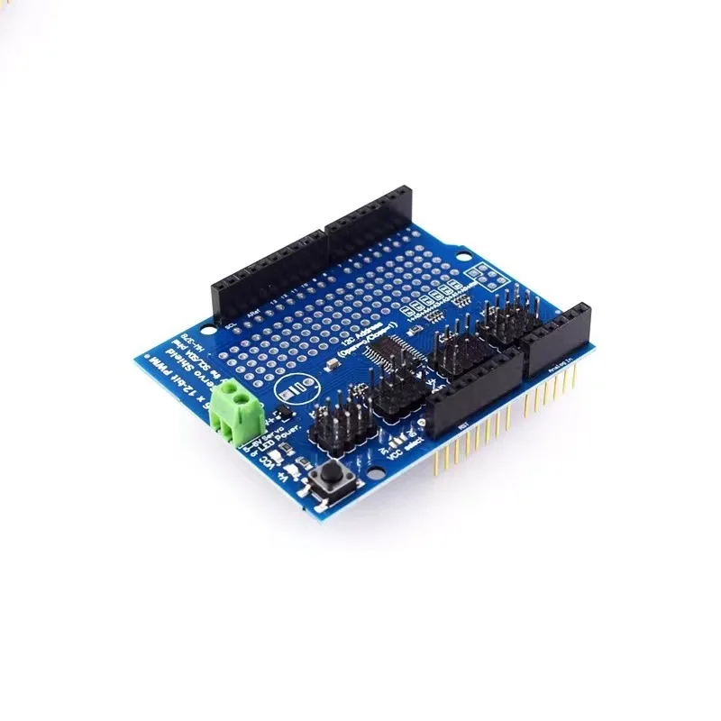 

Motor/Stepper/Servo/Robot Shield for Arduino I2C v2 Kit w/ PWM Driver TOP