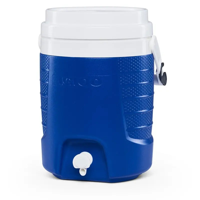 

Sport Beverage Jug with Hooks - Blue