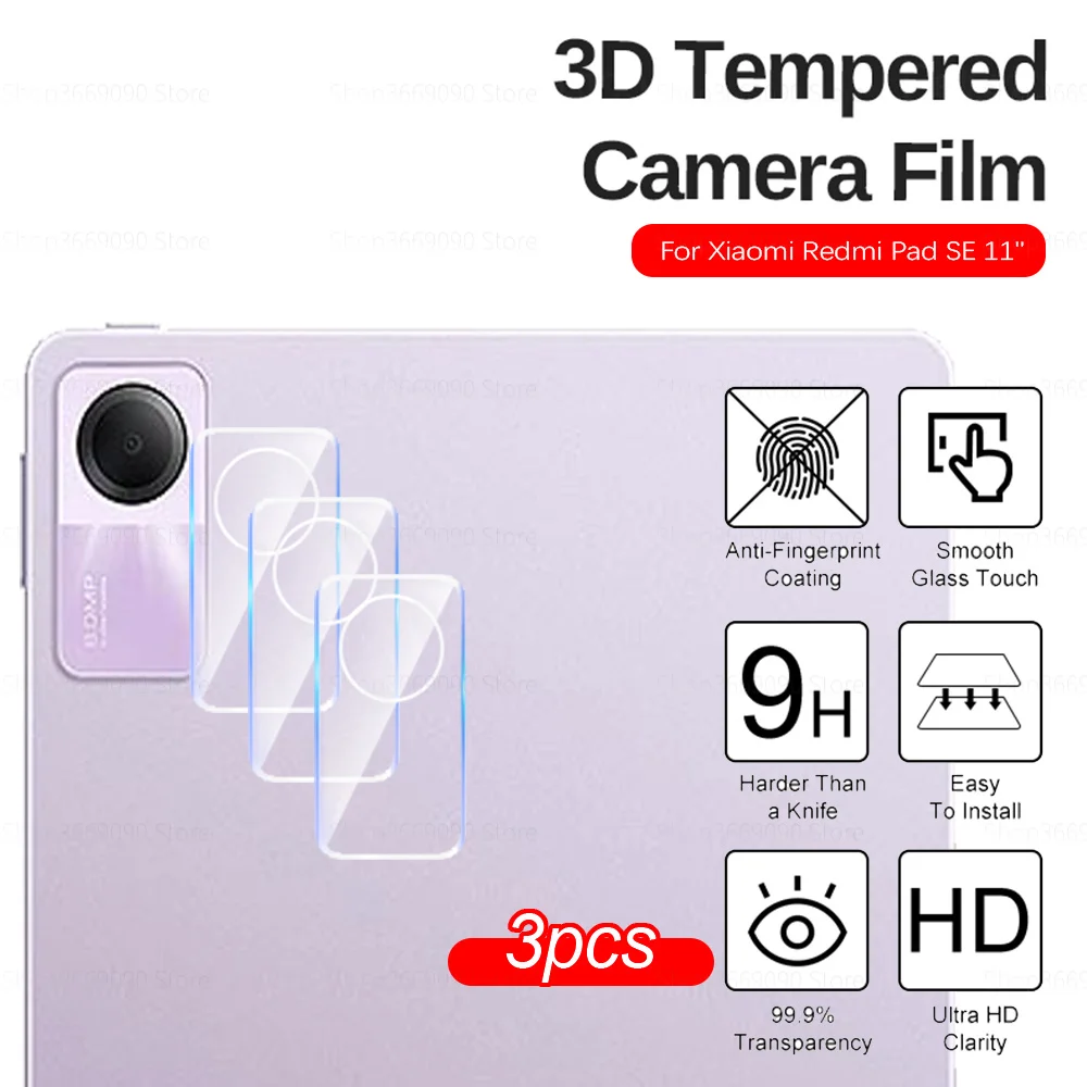Защитный чехол для заднего объектива Xiaomi Redmi Pad SE 11 дюймов 3D Защитная пленка