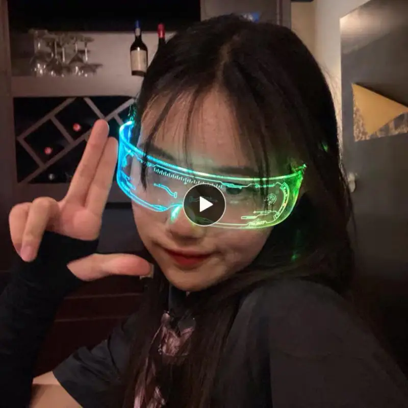 

Party LED Glasses LED Luminous Glasses Flashing Glasses Eyeglasses Bar Party EyeWare For Halloween Christmas Parties Goggles