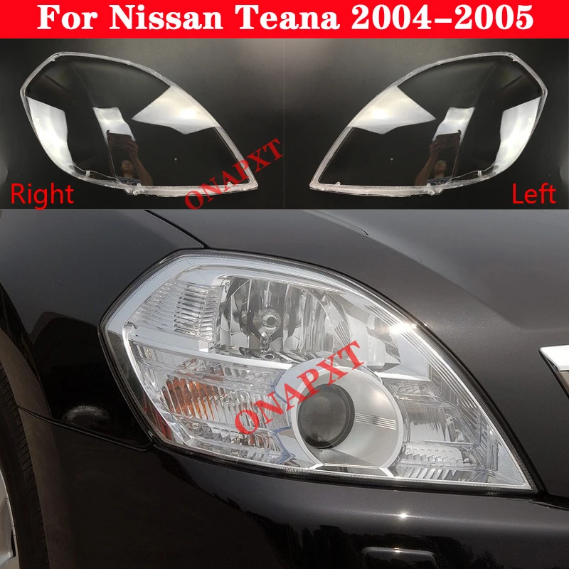 

Крышки для автомобисветильник для Nissan Teana 2004-2005, крышка для автомобильного освесветильник, прозрачный чехол для абажура, чехол для стеклянн...