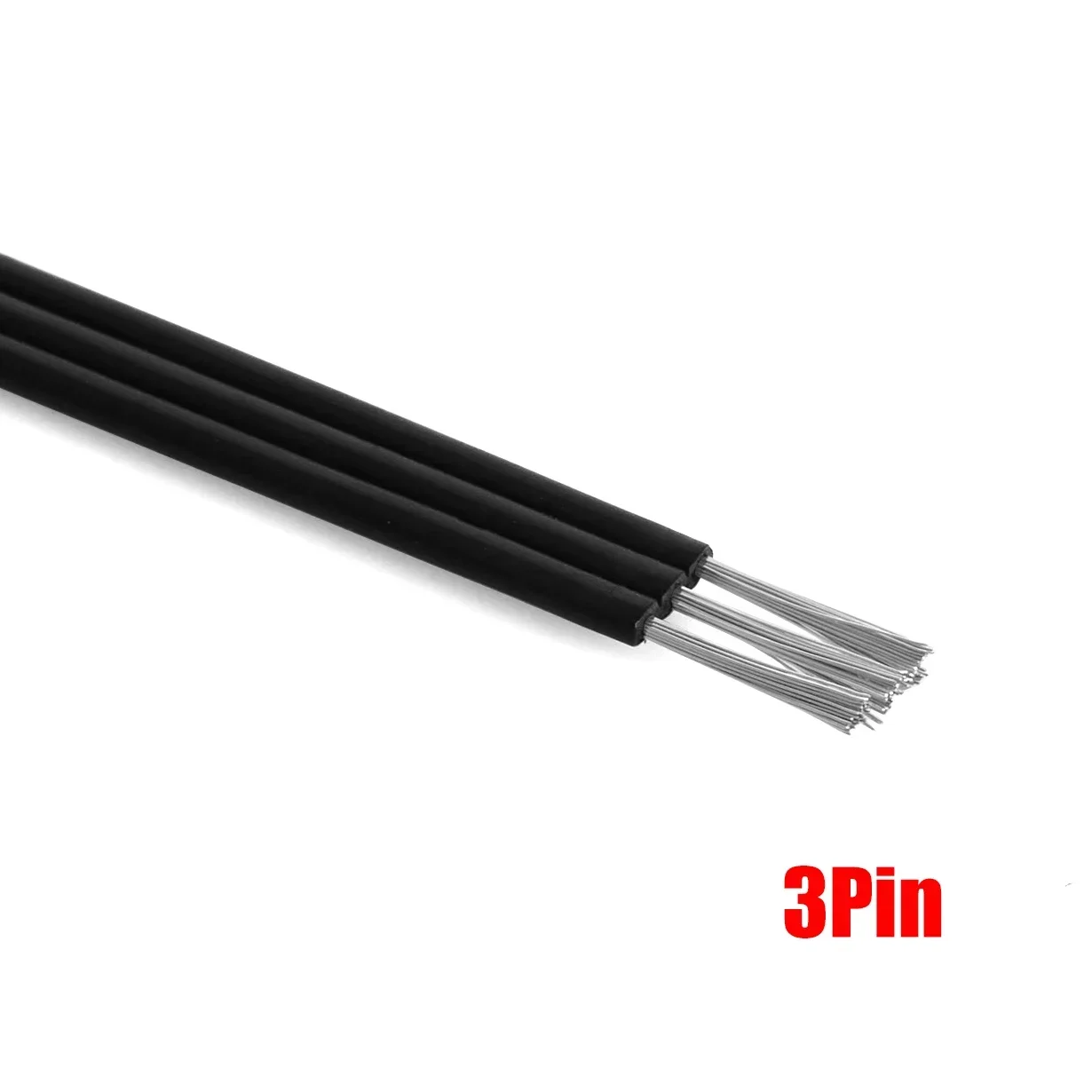 3-контактный кабель для светодиодной ленты 22 20 18AWG, светодиодный удлинитель, гибкий электрический провод 12 В для WS2812B WS2811, светодиодные ленты Dream Color