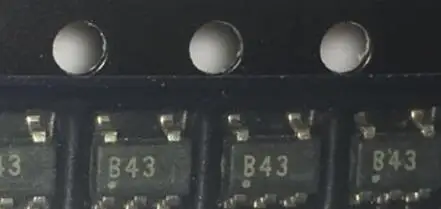 

Новинка 100%, бесплатная доставка, OPA343 OPA343NA B43 SOT23-5